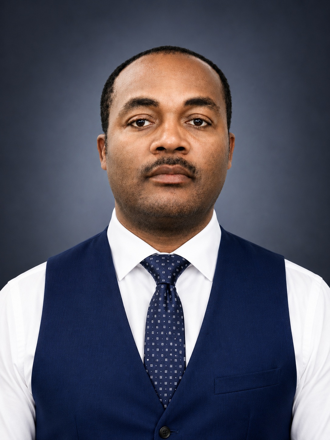 Portrait of Isaac A. Olaosebikan